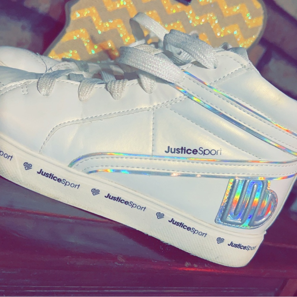 Little Girls size 4 Justice shoes
